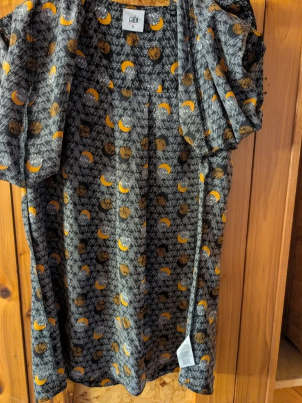 cabi Patterned Blouse - Picture 4 of 6